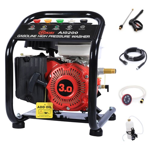 Petrol pressure washer engine - pressure,
