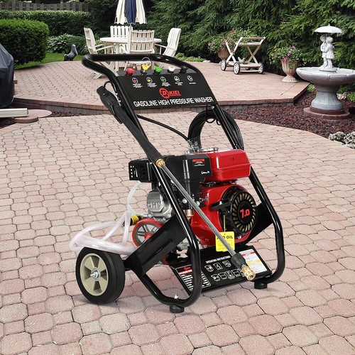 Petrol pressure washer - washer, engine