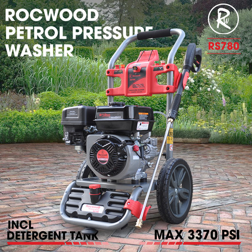 Petrol pressure washer rocwood - pressure,