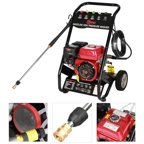 Petrol pressure washer 7hp - petrol,
