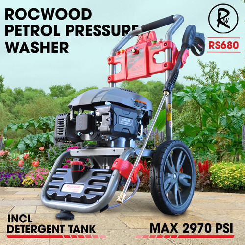 Petrol pressure washer rocwood - petrol,